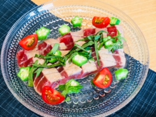 マグロのたたき~エスニック風~