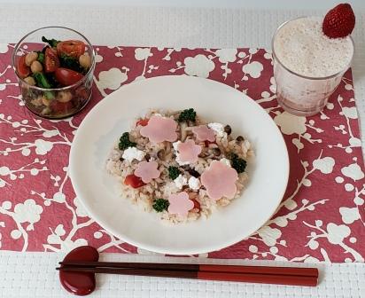 低脂肪!イタリアンひな祭りメニュー